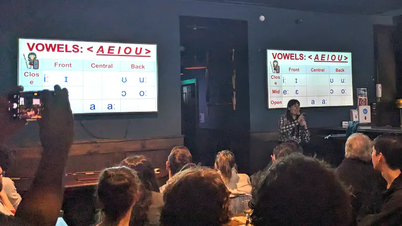 Elisabetta's 'Future Science Talks' Comedy Show