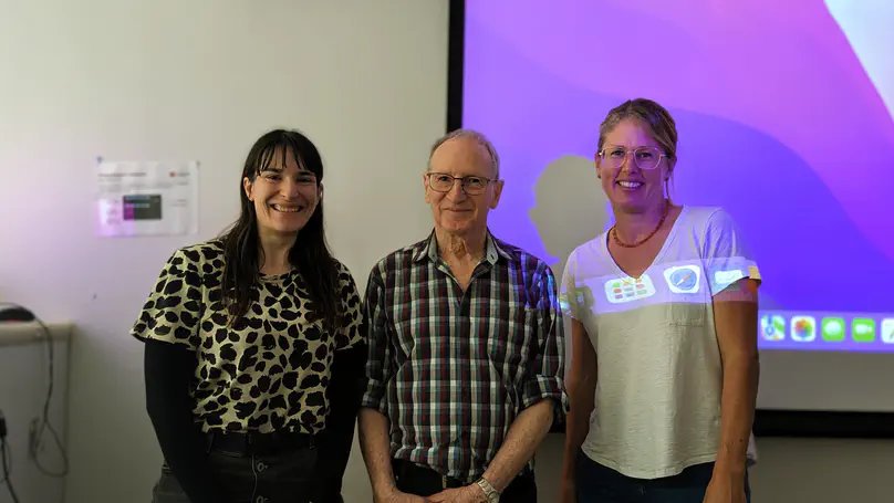 Emeritus Professor Marcus Taft's Lab Visit and Talk